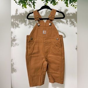 Kid’s Carhartt Brown Overalls